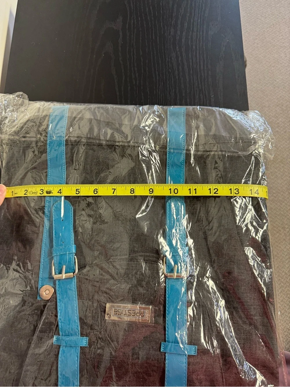 CRG Prestige Laptop Backpack Grey & Teal - NWT Sealed!